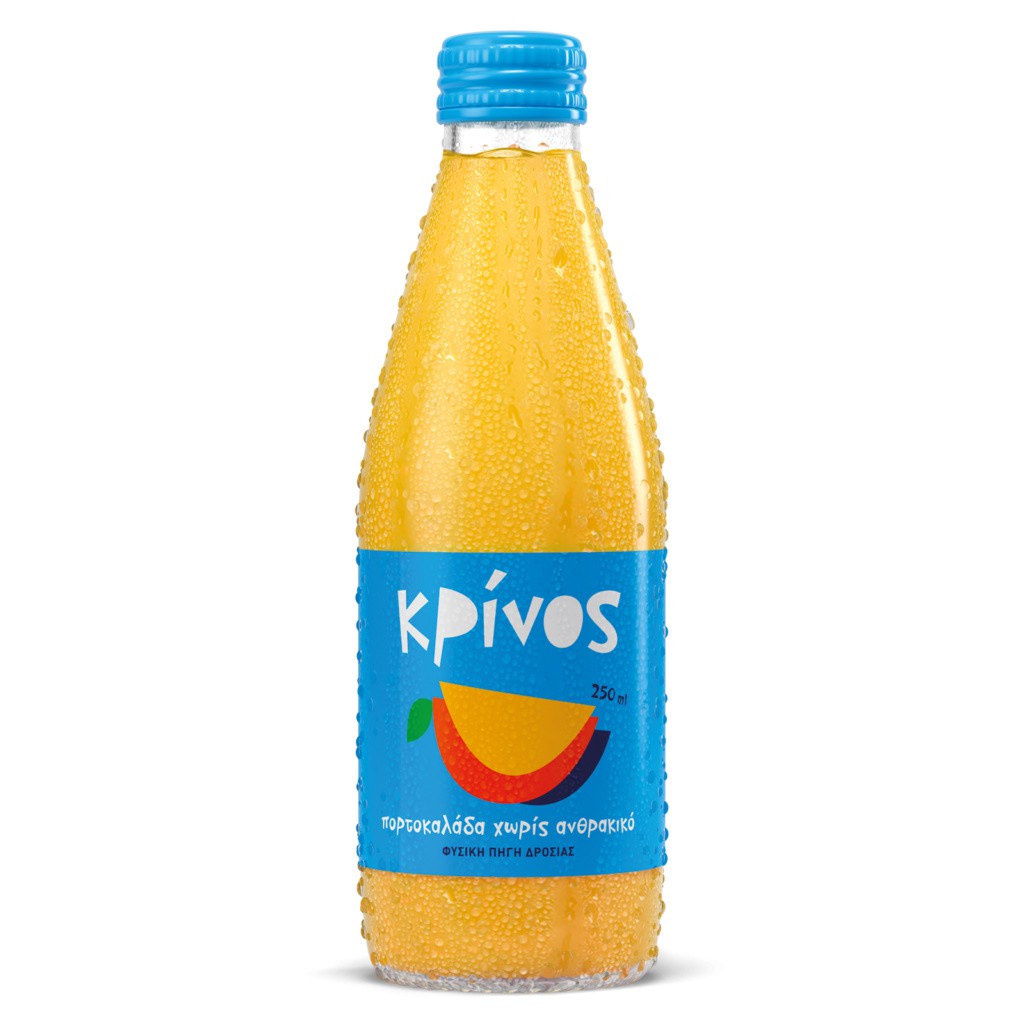 Κρίνος πορτοκαλάδα χωρίς ανθρακικό 250ml
