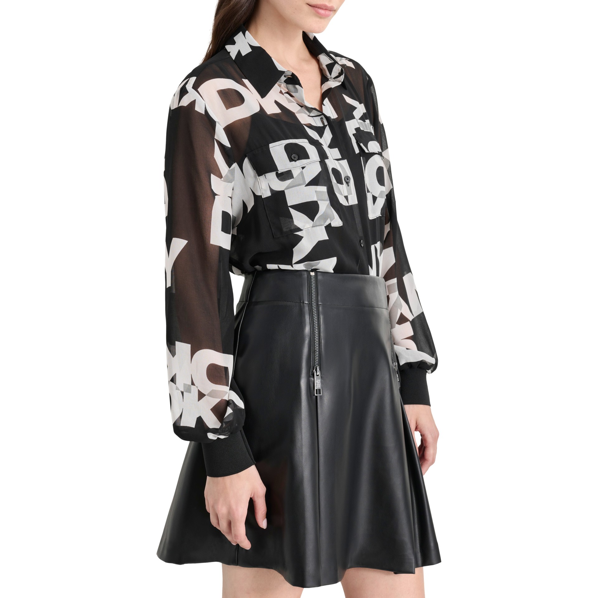 ΠΟΥΚΑΜΙΣΟ ΜΑΥΡΟ DKNY