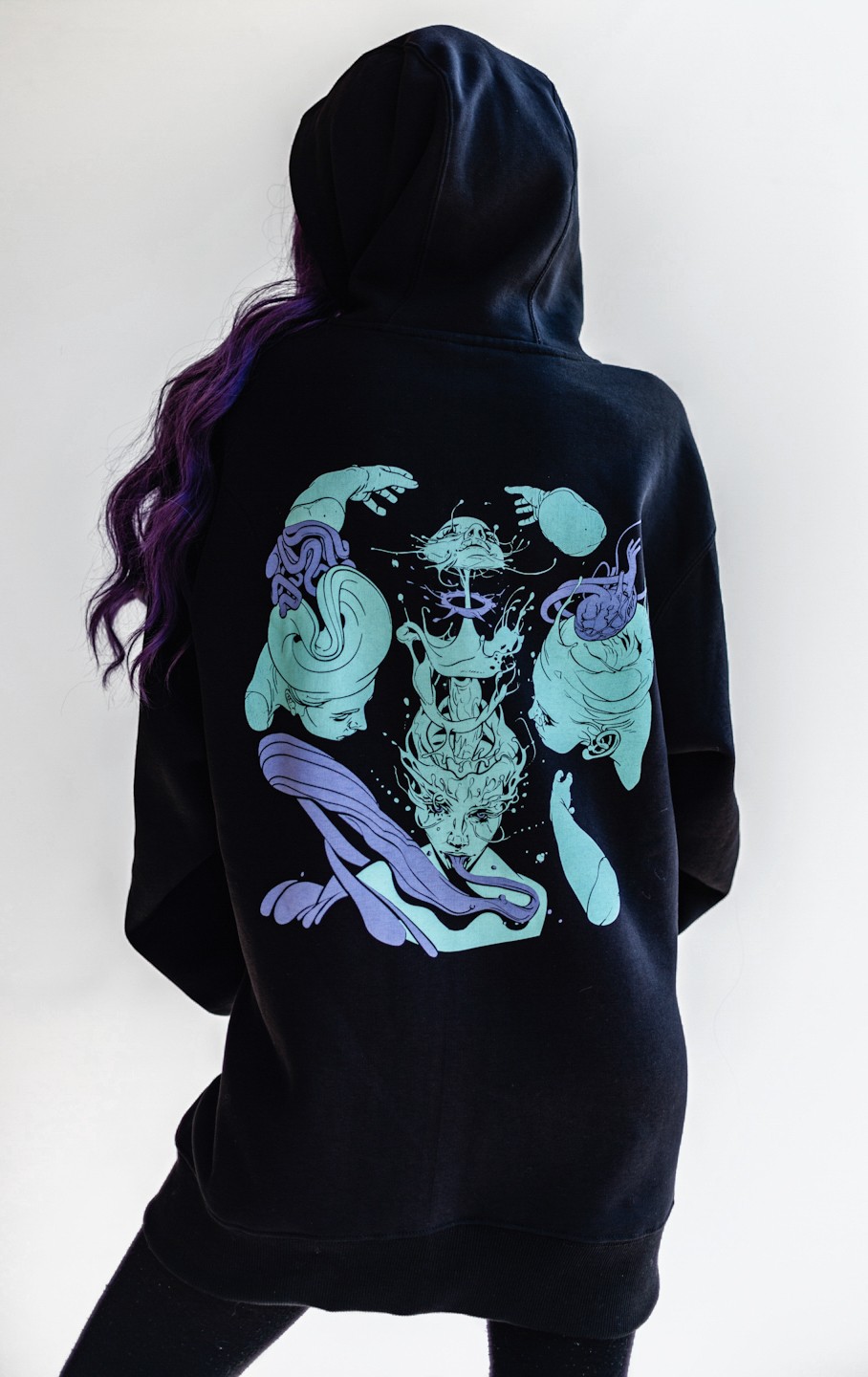 Override zipper hoodies