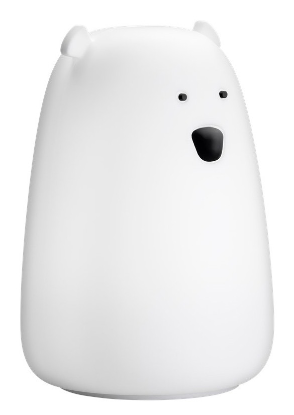 GOOBAY LED φωτιστικό νυκτός πολική αρκούδα 61647, RGB, επαναφορτιζόμενο, λευκό