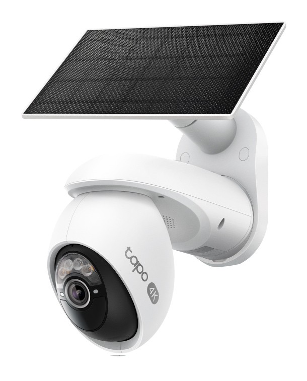 TP-LINK smart ηλιακή κάμερα Tapo C660 KIT, 4K/8MP, WiFi, PTZ, SD, IP65, EU/1.0