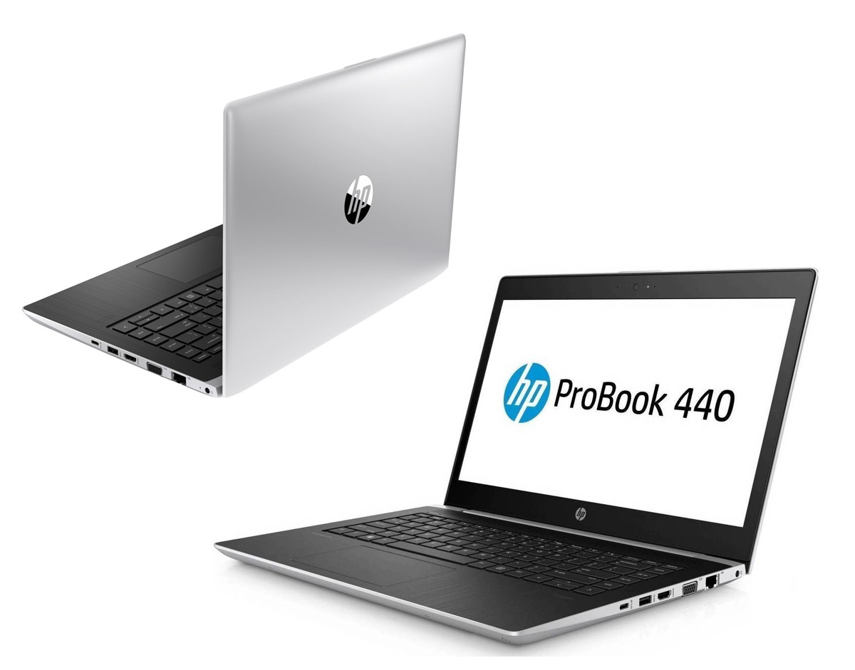 HP Laptop ProBook 440 G5, Refurbished Grade A, i5-8250U, 8/256GB M.2, 14", Cam, UHD Graphics 620, FreeDOS