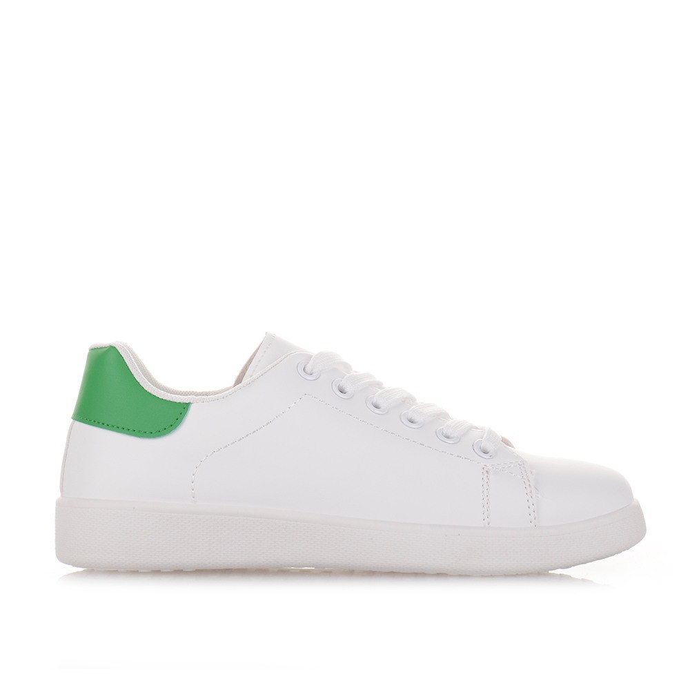 Γυναικεία sneakers σε λευκό χρώμα Famous