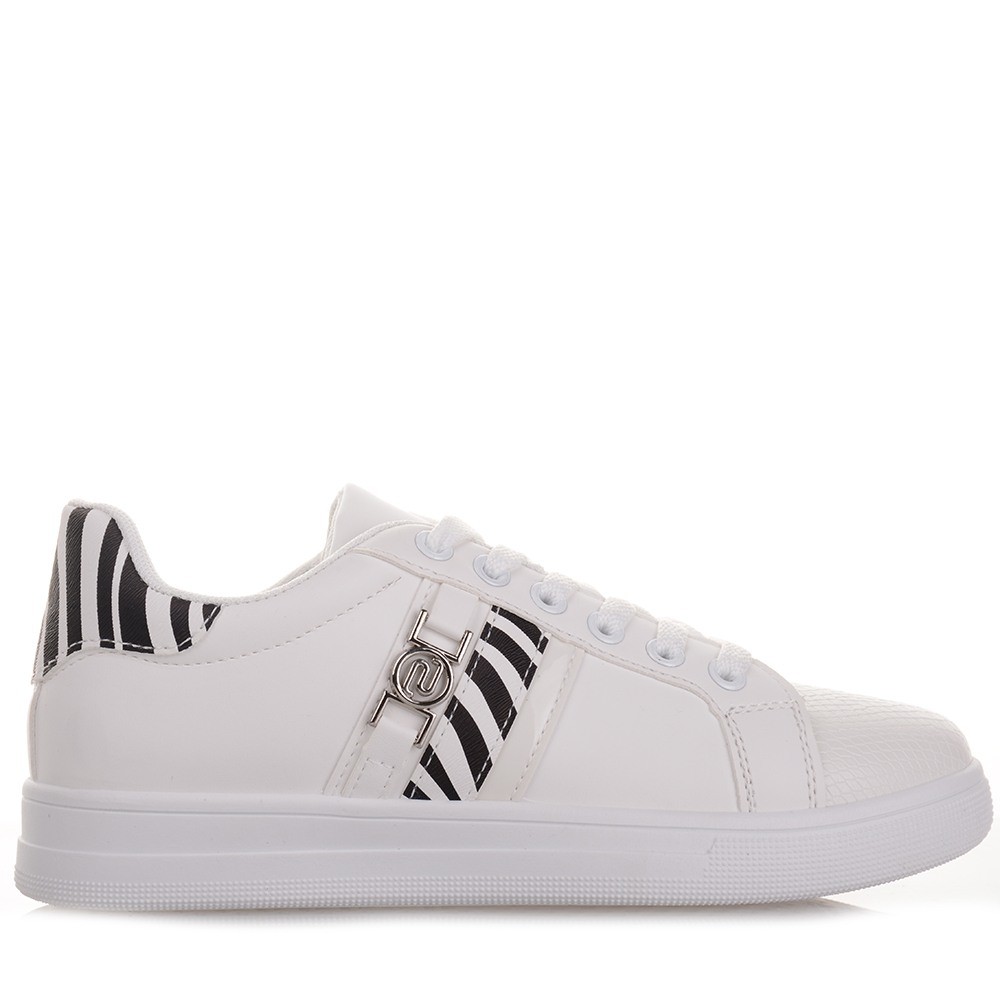 Λευκά Animal Print Γυναικεία Sneakers Famous