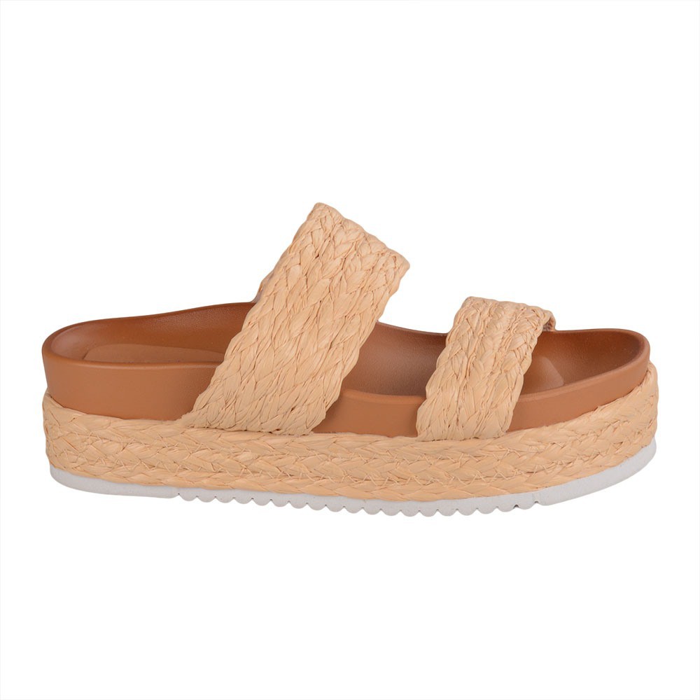 Κάμελ Flatforms με διπλή φάσα Famous