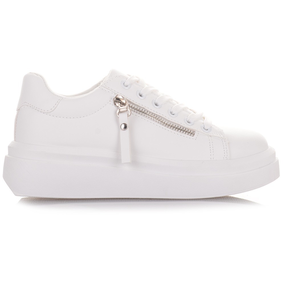 Γυναικεία Sneakers με Φερμουάρ Famous
