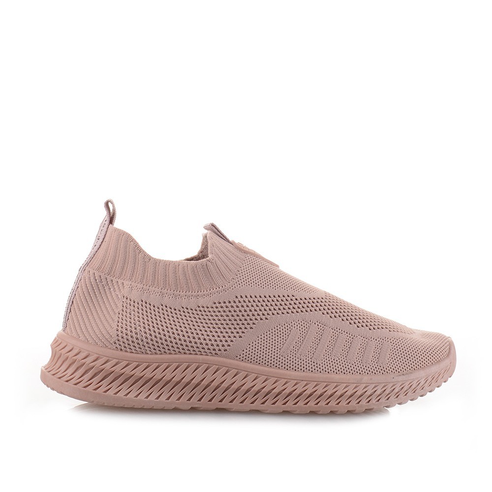 Γυναικεία Υφασμάτινα Ροζ Sneakers Famous