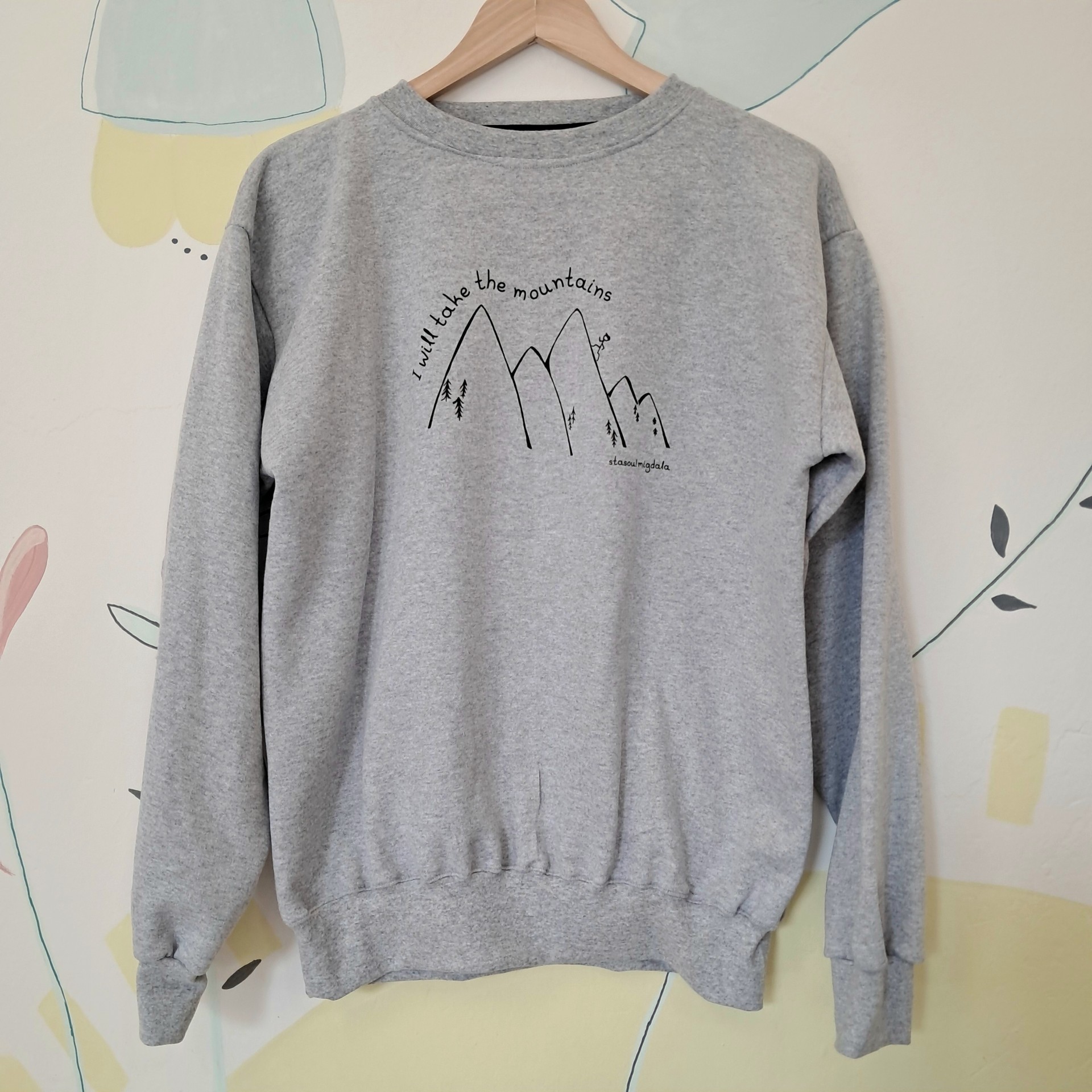 φούτερ mountains γκρι