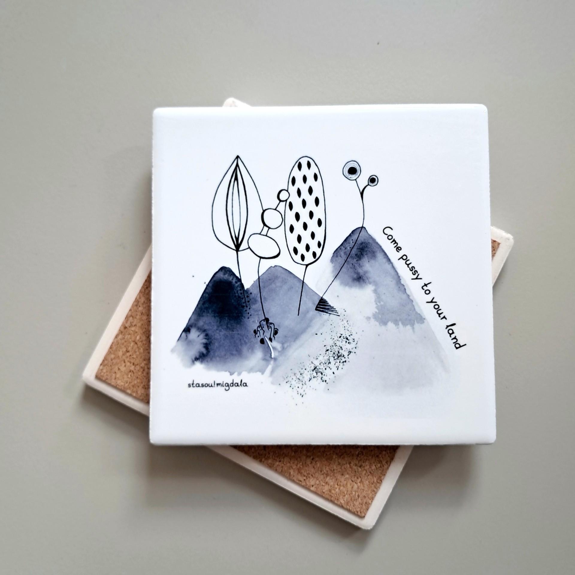 Pussyland σουβέρ