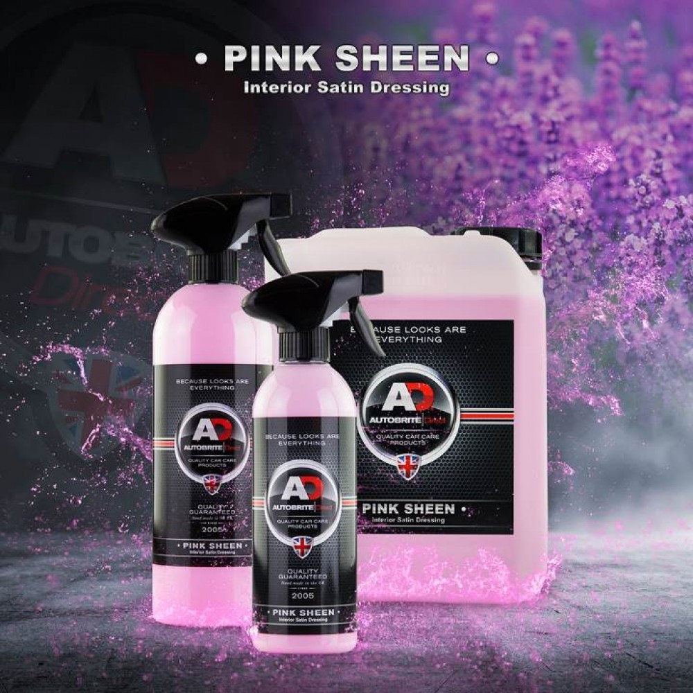 PINK SHEEN SATIN FINISH PLASTIC DRESSING - ΚΑΘΑΡΙΣΜΟΣ ΚΑΙ ΠΡΟΣΤΑΣΙΑ ΠΛΑΣΤΙΚΩΝ-ΚΑΟΥΤΣΟΥΚ ΚΛΠ 500ml