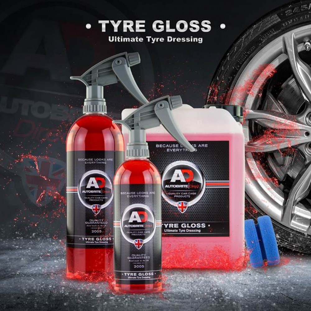 AUTO BRITE TYREGLOSS HIGH GLOSS DRESSING 500 ML - ΓΥΑΛΙΣΤΙΚΟ ΕΛΑΣΤΙΚΩΝ