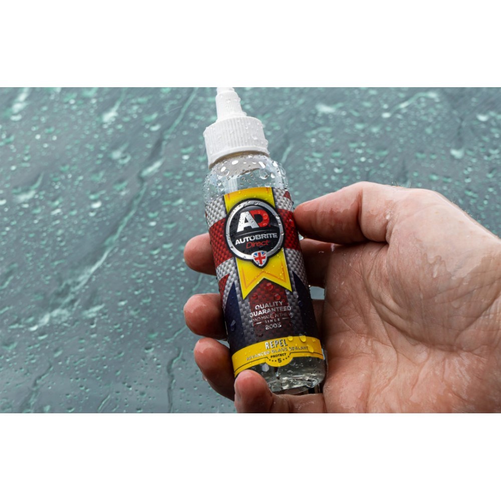 AUTOBRITE REPEL – ADVANCED GLASS SEALANT & RAIN REPELLENT 100ML