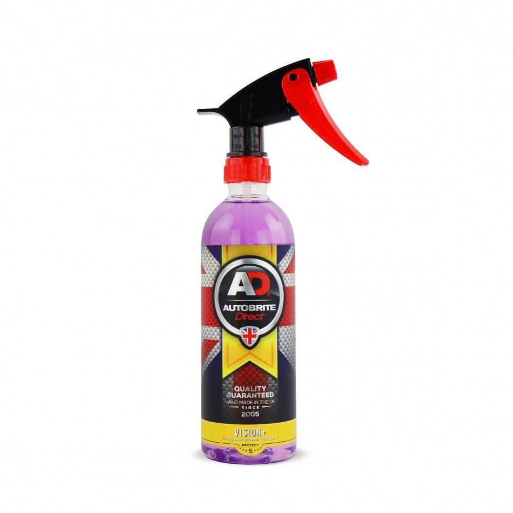 AUTOBRITE VISION + GLASS CLEANER REPELLENT 500ML - ΚΑΘΑΡΙΣΤΙΚΟ ΚΑΙ ΠΡΟΣΤΑΤΕΥΤΙΚΟ ΓΙΑ ΤΖΑΜΙΑ