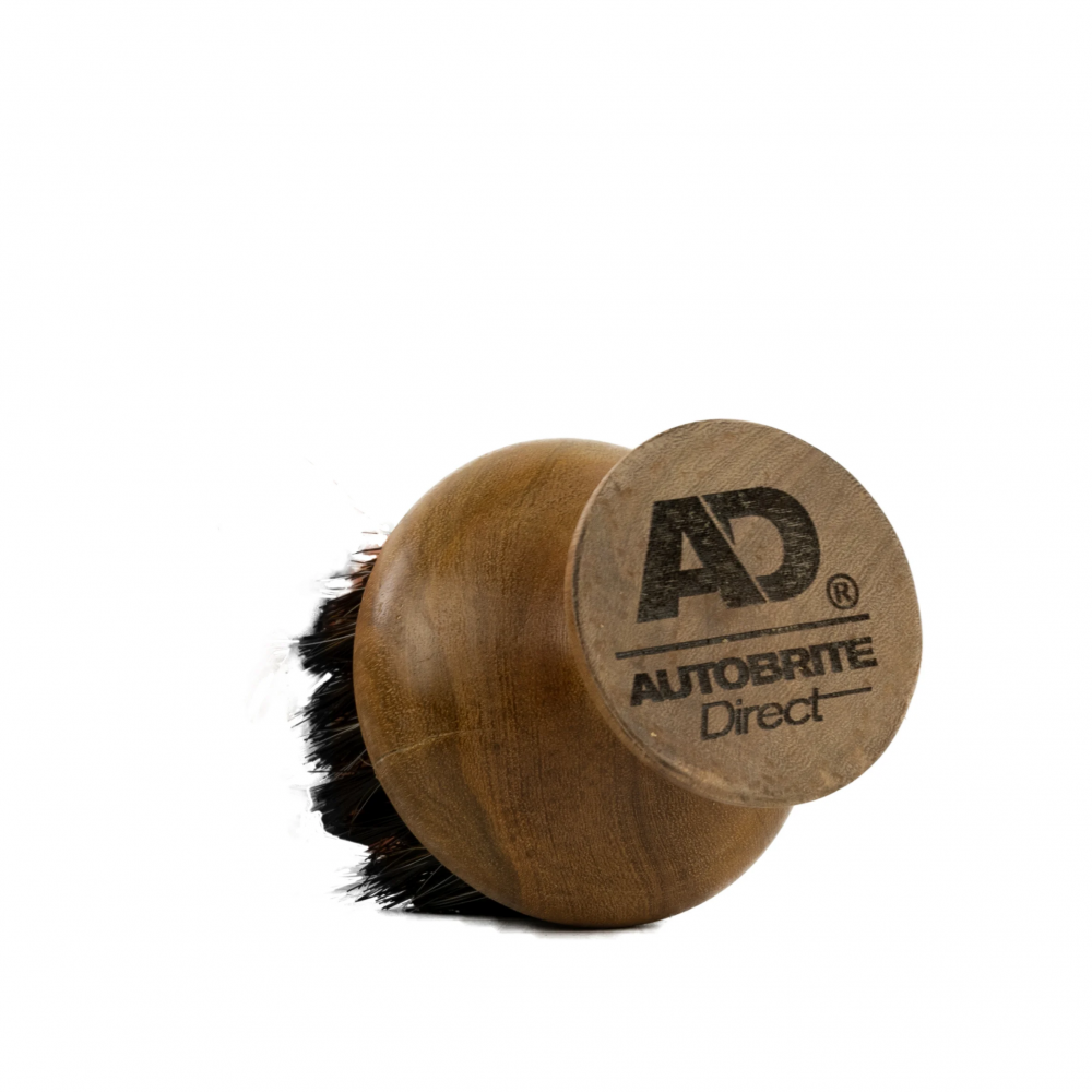 AUTOBRITE LEATHER BRUSH ROUND