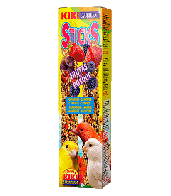 Kiki Sticks Φρούτα του Δάσους Για Παπαγάλους 60gr (2pcs)