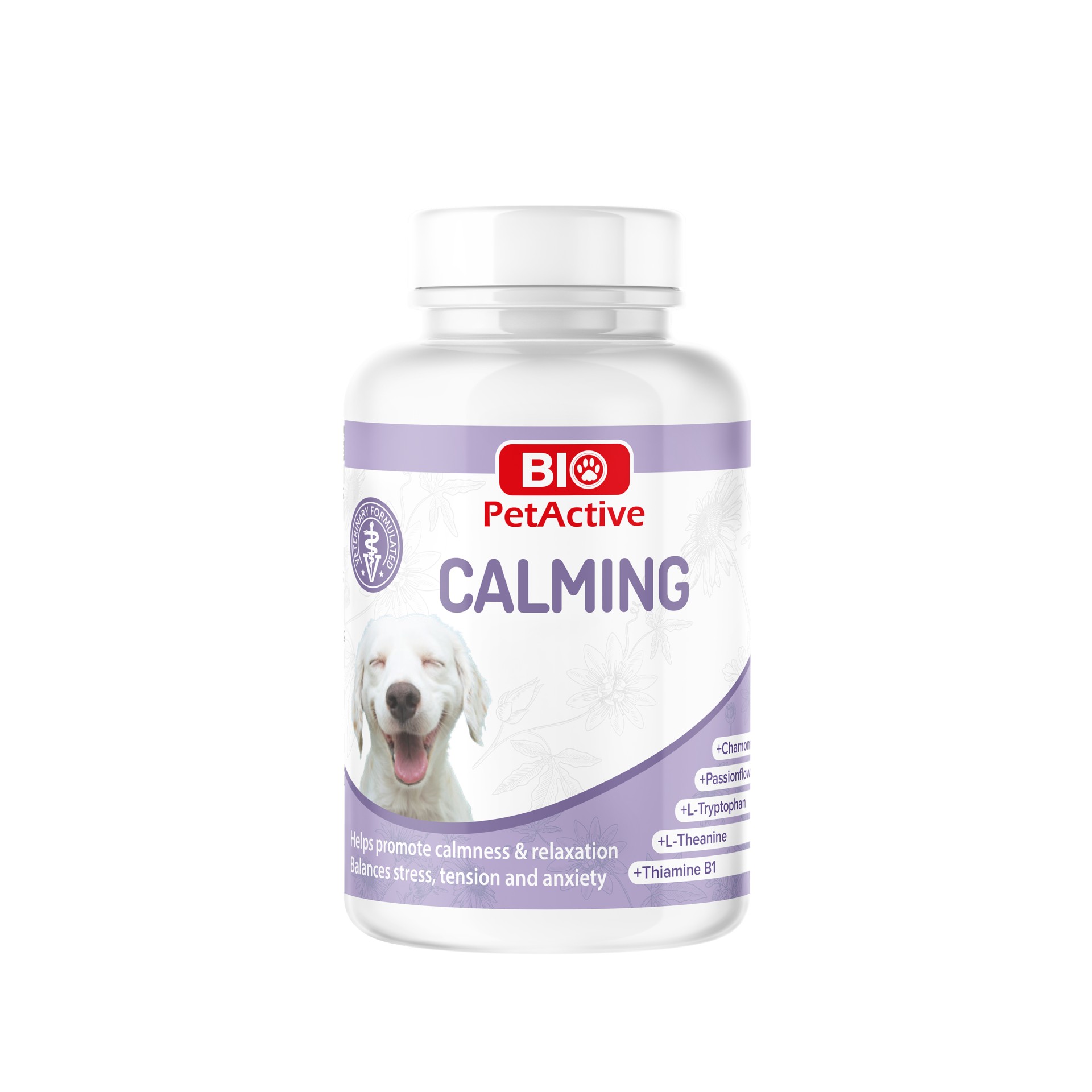 Bio Pet Active Calming for Dogs 60tabs Δισκία κατά του Άγχους