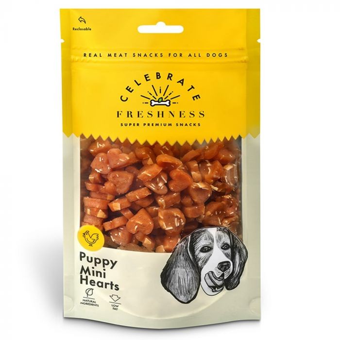 Celebrate Freshness Puppy Mini Hearts 100gr
