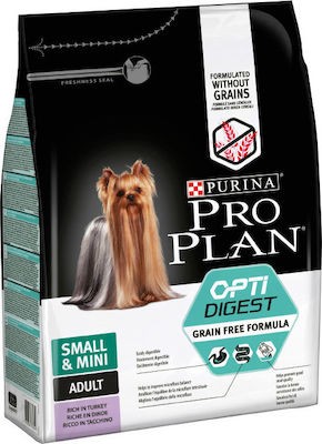 Purina Pro Plan OptiDigest Small & Mini Adult Grainfree 2.5kg