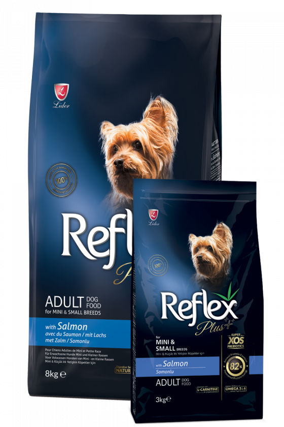 Reflex Plus Mini/Small Adult Salmon 3kg