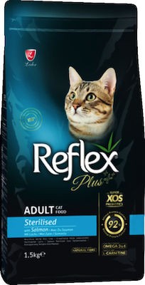Reflex Plus Cat Sterilised Adult with Salmon 1.5kg