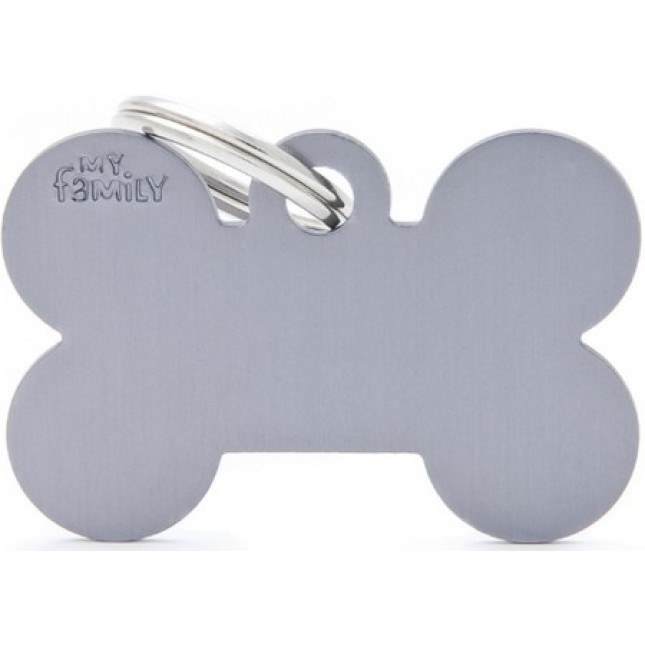 Myfamily Basic Κόκκαλο Ασημί Ματ