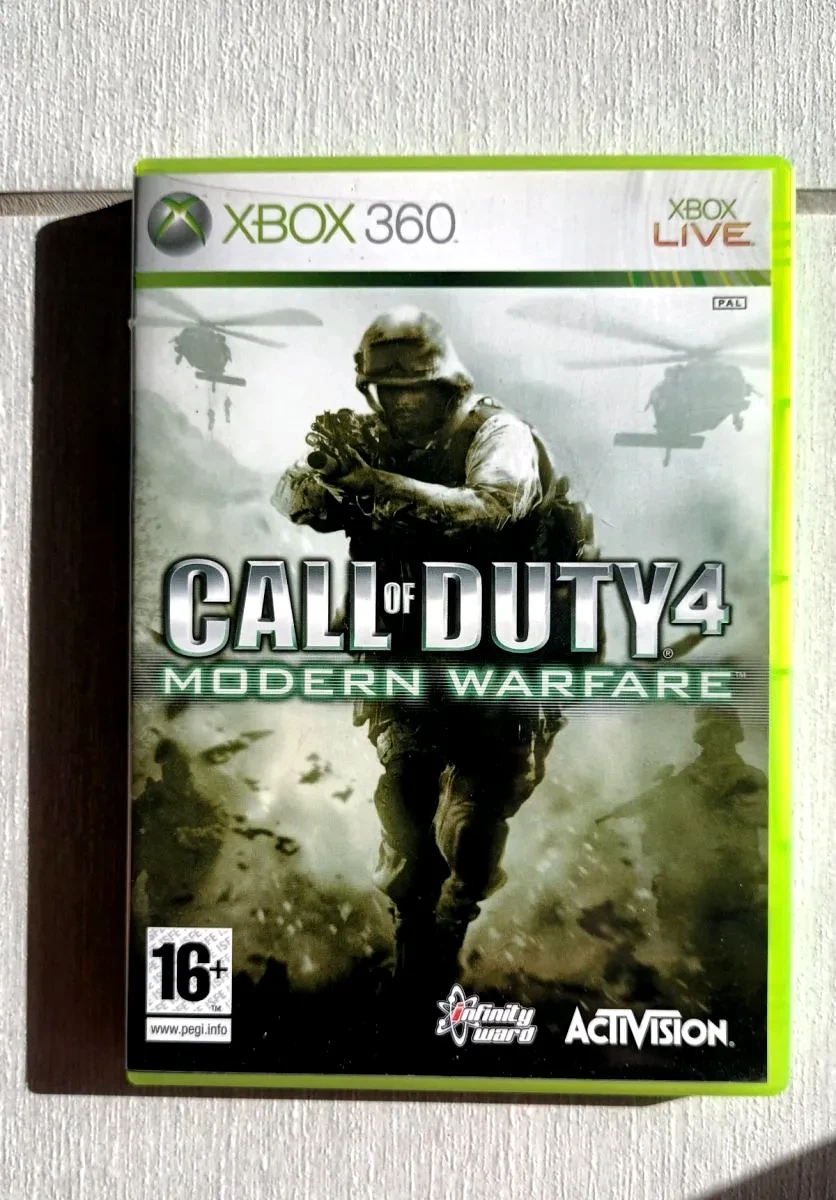 CALL OF DUTY 4 / MODERN WARFARE - XBOX 360 (USED).