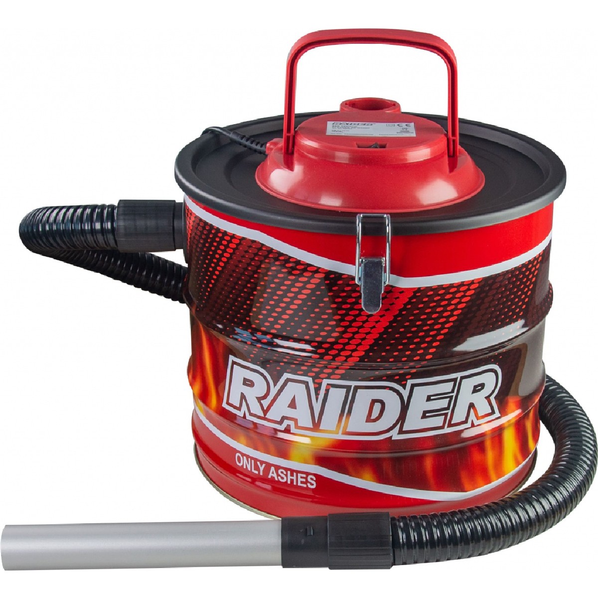 Σκούπα Στάχτης 1000 Watt (18L) RAIDER (RD-WC02N).