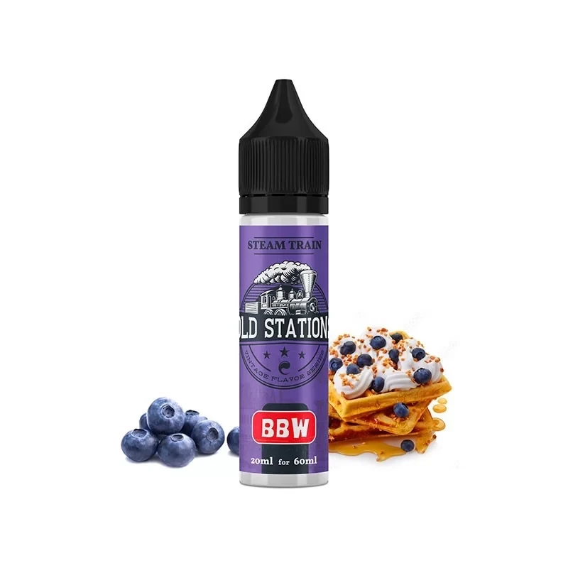 Steam Train Flavor Shot BBW Old Station Series 60ml-51bcf0