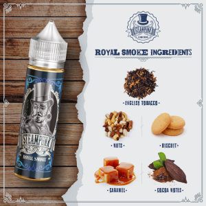 SteamPunk Mix & Vape Royal Smoke (20ml for 60ml)-6a159f