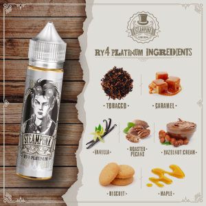 SteamPunk Flavor Shots RY4 Platinum (20ml for 60ml)-5db9c6