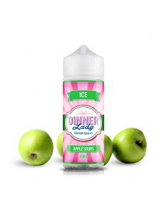 Dinner Lady Apple Sours 40/120ML Ice Range-560cf4