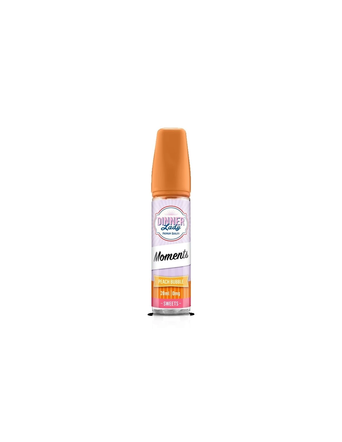 Dinner Lady Moments Flavour Shot Peach Bubble 60ml-a4468a