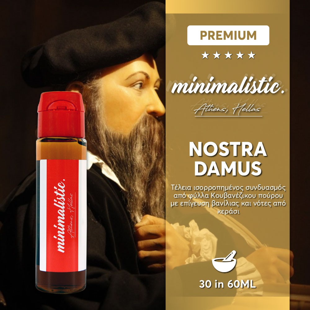 MINIMALISTIC Mix-Shake-Vape 30/60ML – Nostra Damus-14a047