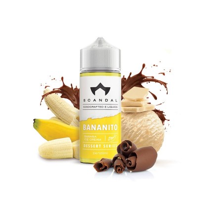 Bananito 24/120ML Dessert Series by Scandal Flavors-3eaa88