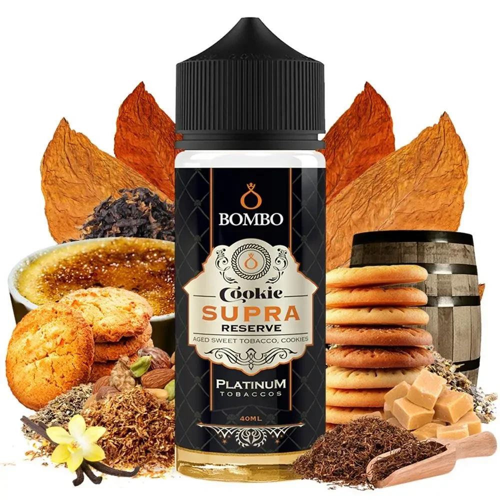 BOMBO PLATINUM TOBACCOS COOKIE SUPRA RESERVE 40ML/120ML-bde91a