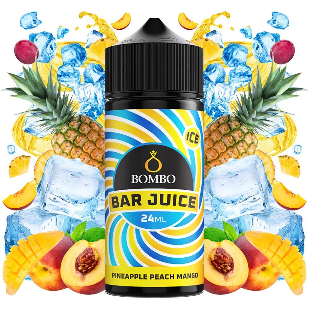 Bombo Bar Juice Pineapple Peach Mango 24ml/120ml-194eed