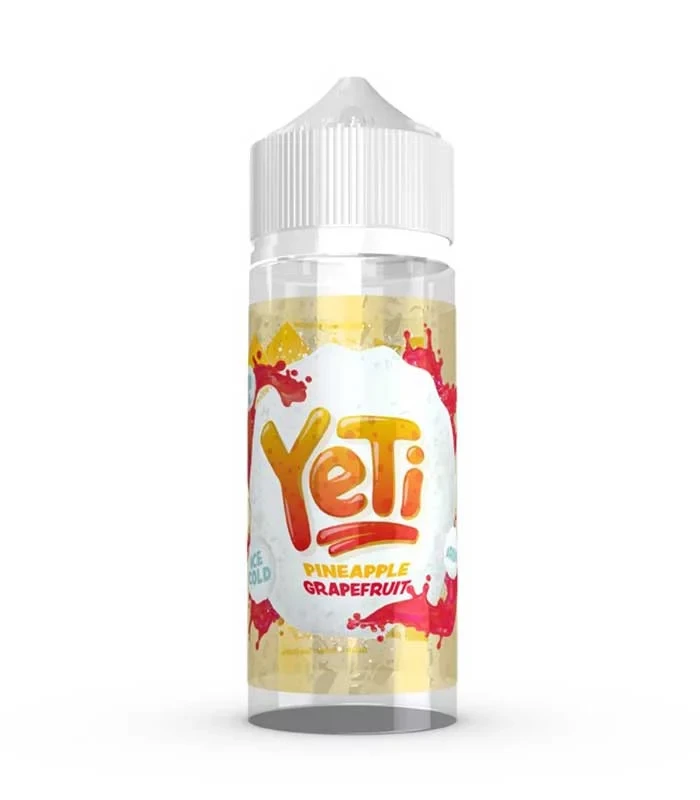 Yeti Iced Flavour Shot Pineapple Grapefruit 30ml/120ml -3e49b9