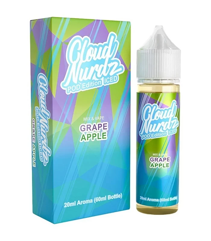 Cloud Nurdz Grape Apple Pod Edition Iced 30ml/120ml-bd8a3b