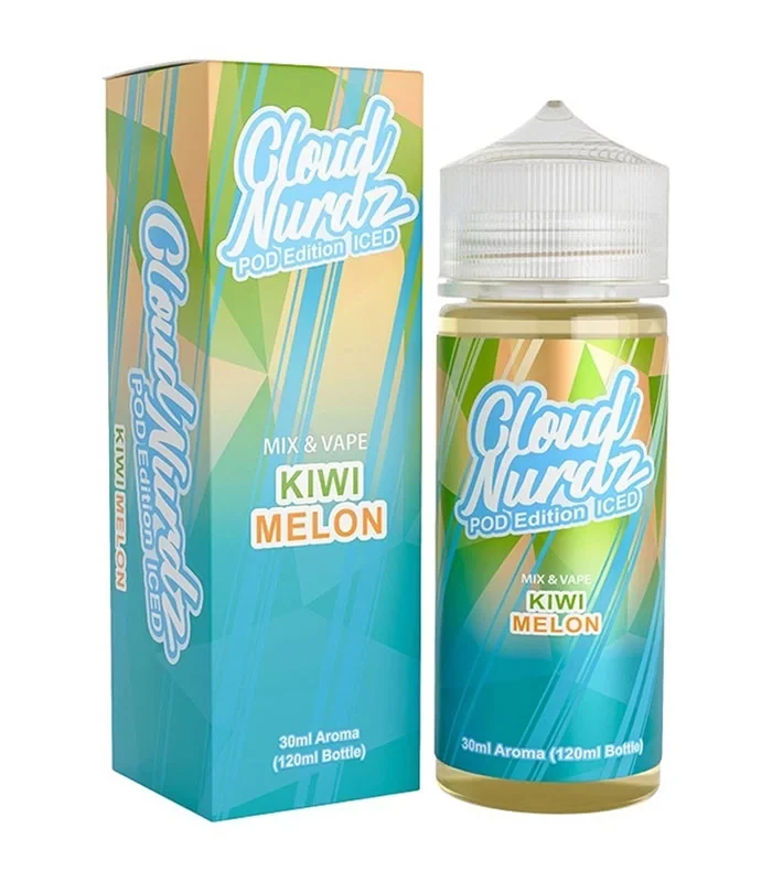 Cloud Nurdz Kiwi Melon Pod Edition Iced 30ml/120ml-718e26