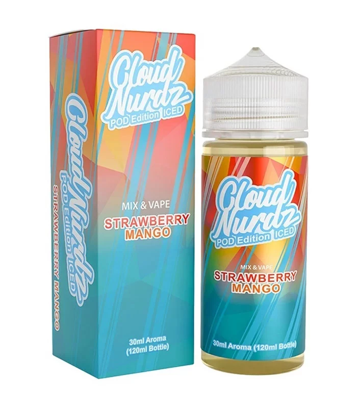 Cloud Nurdz Strawberry Mango Pod Edition Iced 30ml/120ml-e5641e