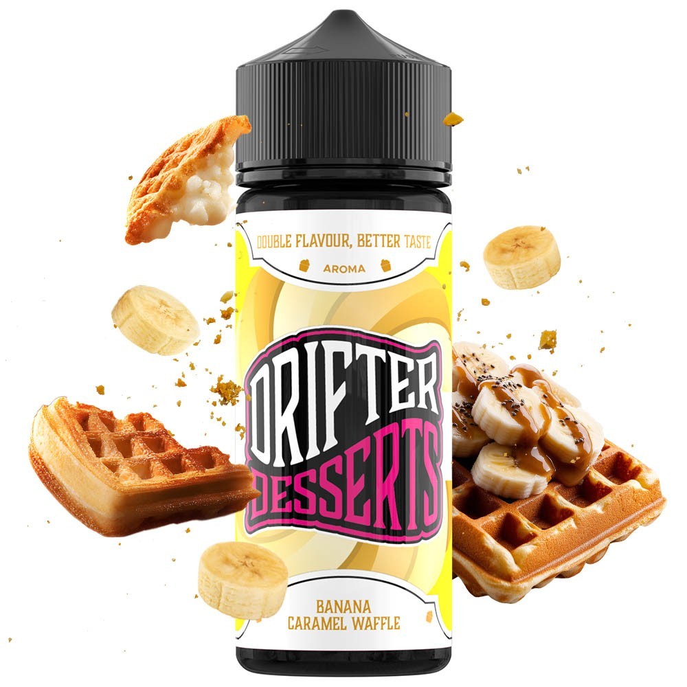 Drifter Desserts Banana Caramel Waffle 24ml/120ml-51be27