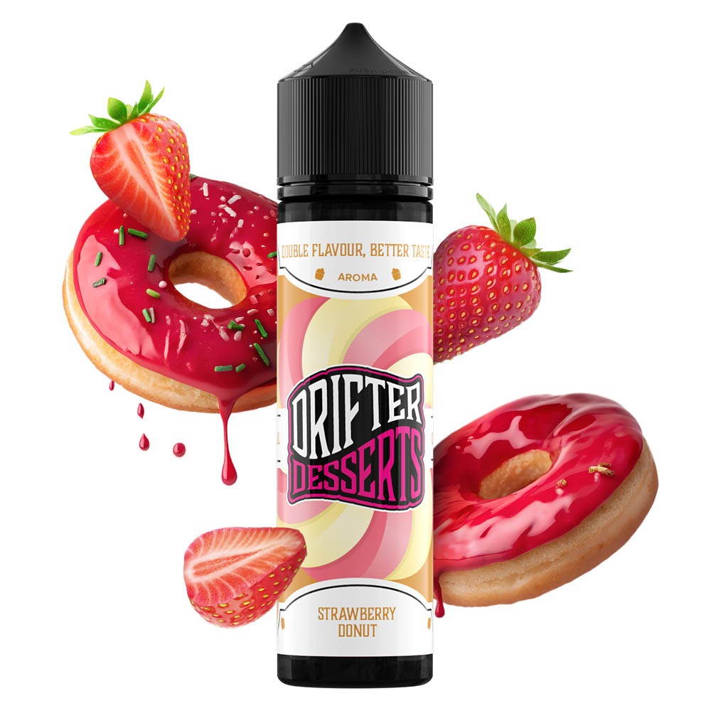 Drifter Desserts Strawberry Donut 12ml/60ml-20a55c