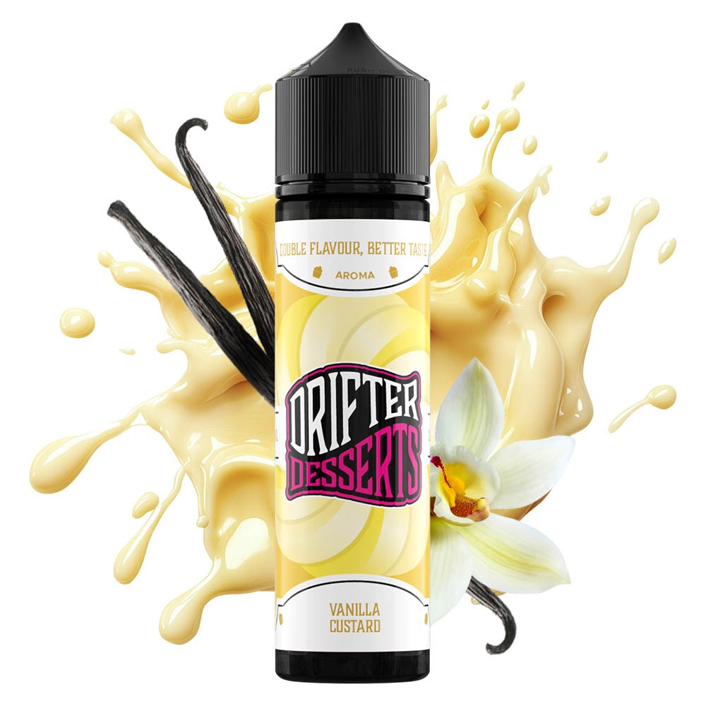Drifter Desserts Vanilla Custard 12ml/60ml-9a1c0f