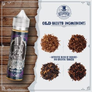 SteamPunk Mix & Vape Old Habits (20ml for 60ml)-cee0eb