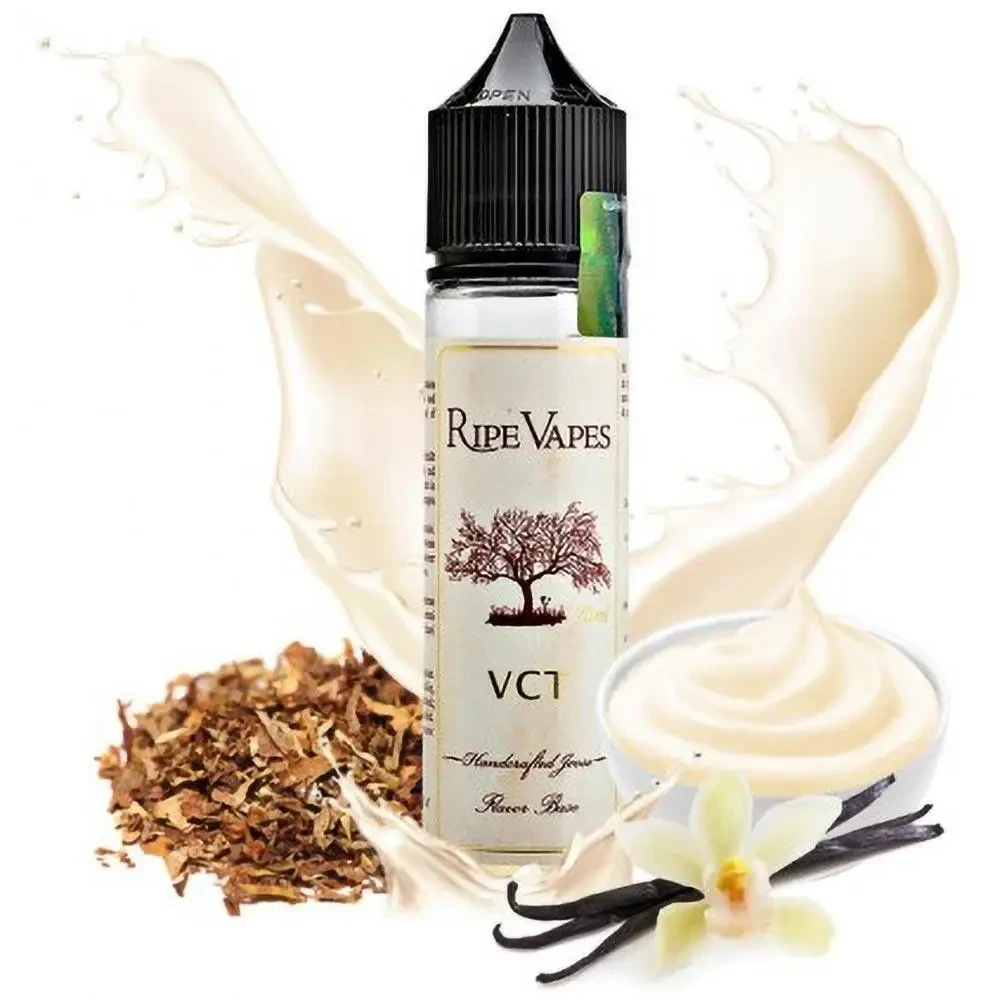 RIPE VAPES VCT VANILLA CUSTARD TOBACCO 20ML/60ML-efd4d4