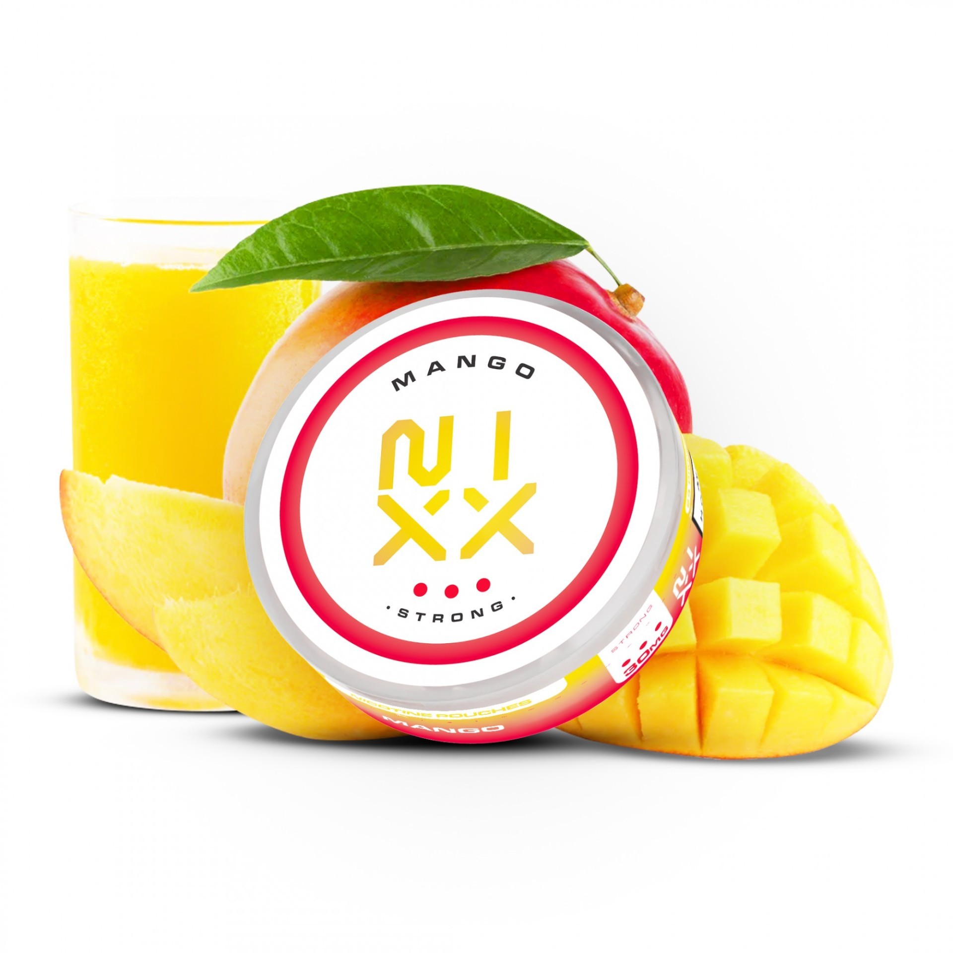 NIXX NICOTINE POUCH SLIM MANGO 30MG/G 24PCS -9f463e