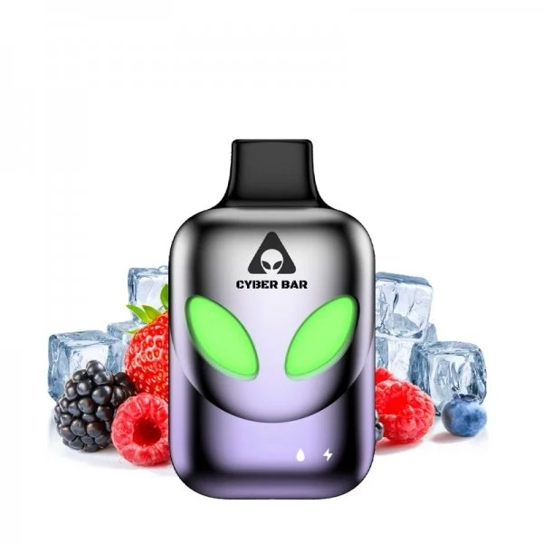 PUFF AL8000 STRAWBERRY WATERMELON 0MG 10ML - CYBER BAR -8bcb38