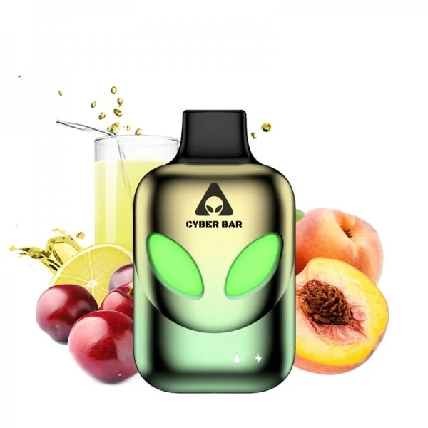 PUFF AL8000 CHERRY PEACH LEMONADE 0MG 10ML - CYBER BAR -a6253a