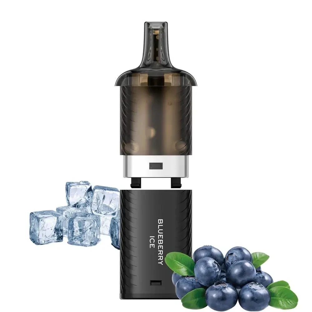 Vozol Vista Plug 20mg 2ml Prefilled Δεξαμενή + 10ml e liquid Blueberry Ice-f04d36