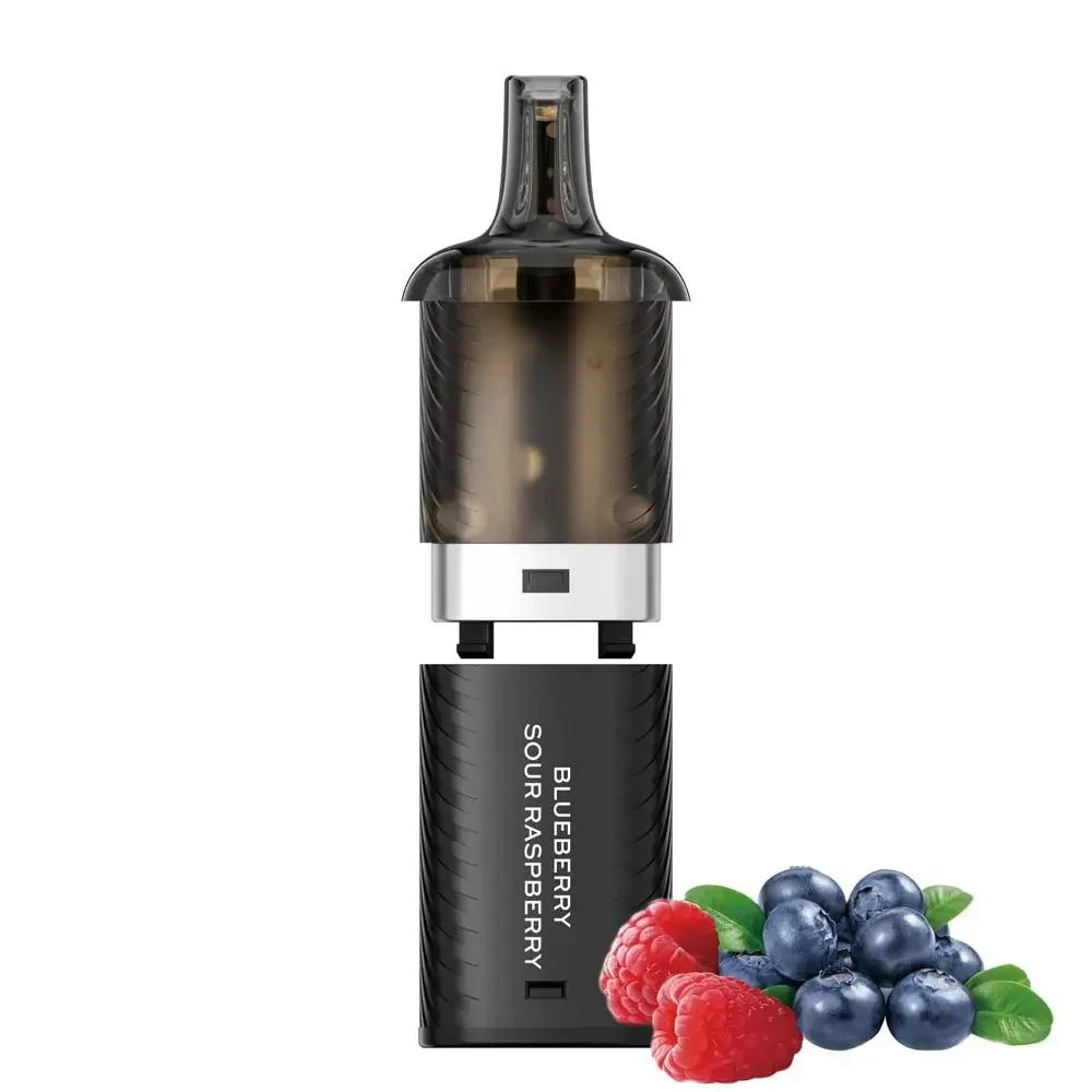 Vozol Vista Plug 20mg 2ml Prefilled Δεξαμενή + 10ml e liquid Blueberry Sour Raspberry-dd05cb